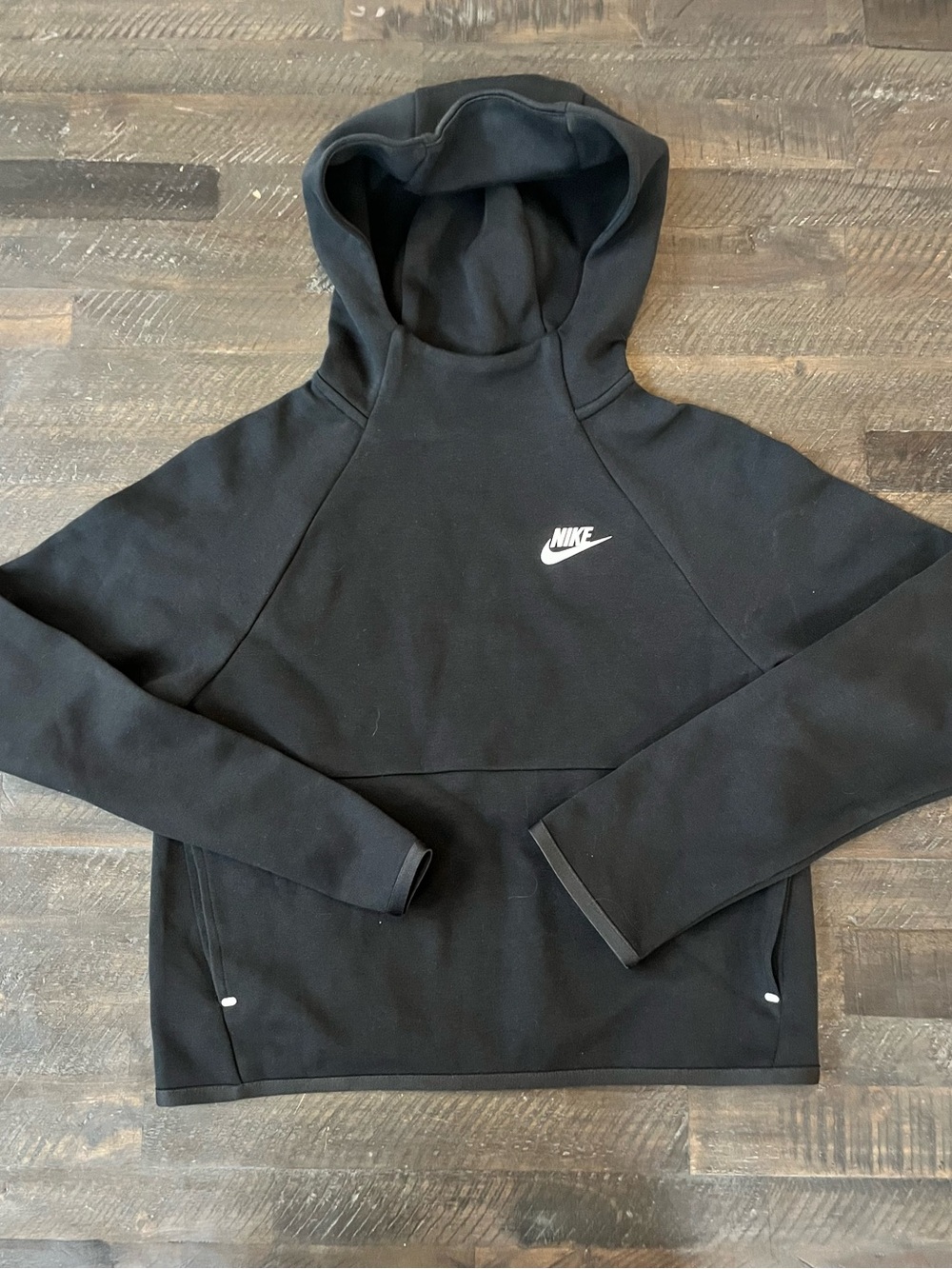 Nike Big Kids Tech Fleece Pullover Hoodie Black Size XS Pullover